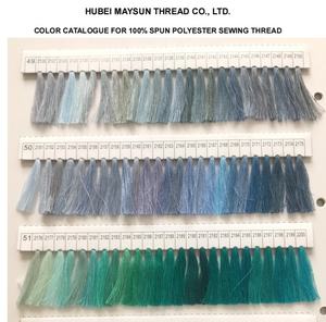 <span class=keywords><strong>Fil</strong></span> à coudre en polyester teint 100% polyester <span class=keywords><strong>fil</strong></span>é 40s/2/3 couleur unie en gros - Product Image 5