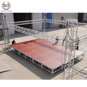 Cấu trúc nhôm di động 16x24ft với khả năng chịu tải 1000kg và thiết kế khung vuông cho các sự kiện hòa nhạc ngoài trời - Product Image 6