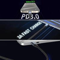 Recién llegado, alta calidad, Bio trenza tipo C a tipo C, Cable de carga rápida, cargador, Cable Usb y cargador rápido tipo C