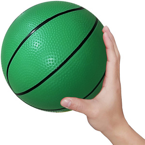 Ballon de basket gonflable en vinyle PVC épaissi de 5 et 6 pouces, personnalisable en couleur Pantone avec numéro. - Product Image 4