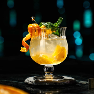 <span class=keywords><strong>Verre</strong></span> à whisky, brandy, <span class=keywords><strong>cognac</strong></span> et cocktail en <span class=keywords><strong>verre</strong></span> cannelé en forme de <span class=keywords><strong>tulipe</strong></span>, élégant et personnalisé, 7,44 oz, fait main - Product Image 6