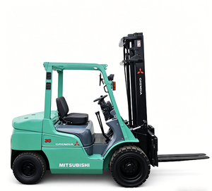 Japan Mitsubishi Used Forklift FD35 3 Ton 4.5 Meters Three Masts Diesel and Gas <b>Engine</b> 2023 <b>Model</b> 4WD Seated Operation - Product Image 1