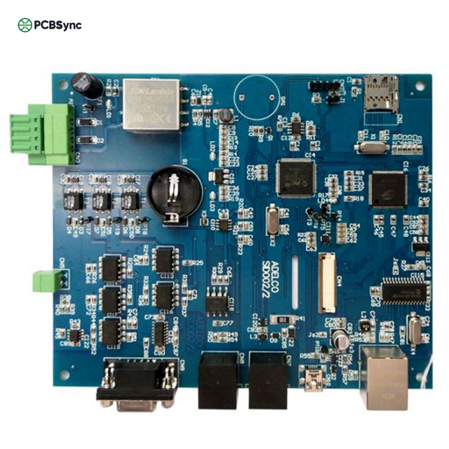 4 Layer OSP PCB FR4 Multilayer 1oz Custom for Industrial Sensor IoT Gateway Edge Device