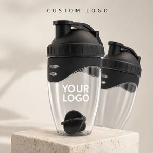 Vaso Mezclador de Plástico con Logotipo Personalizado, 700 ml, Libre de BPA, Botella Deportiva para Regalos Promocionales, Eventos de Gimnasio, Marca Corporativa - Product Image 2