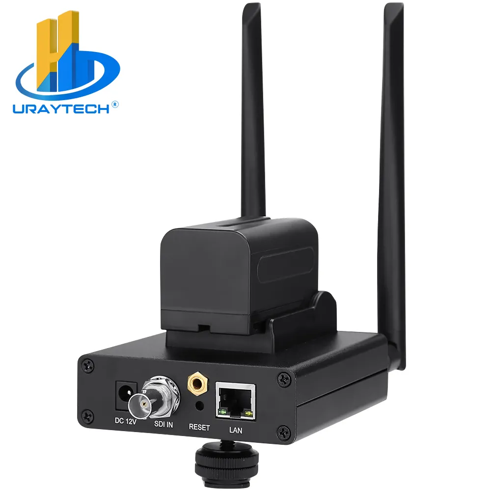 Encodeur vidéo H.265/HEVC/H.264 wi-fi, SDI, transmetteur de diffusion en direct, sans fil, iptv OBS/vMix/Wirecast