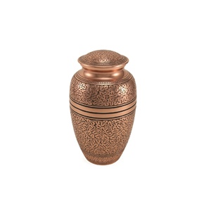 Cendres en métal sculptées à la main tenant une urne de crémation et de souvenirs Urnes de crémation durables de vente chaude au prix le plus bas - Product Image 5