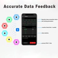Appareil d'entraînement pour réflexes de vitesse amélioré Fitlight, photoélectrique, système d'entraînement Agile, LED Flash, dosettes d'entraînement pour réflexes