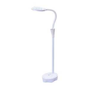 Usine en gros sol debout réglable lampe grossissante pour les yeux du visage Base LED 16x <span class=keywords><strong>loupe</strong></span> 360 réglable US - Product Image 2