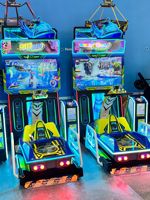 Machine de jeu d'arcade simulateur de course de bateaux rapides et de jet ski, à monnayeur, pour centre de jeux, offrant une expérience de course aquatique, produit phare