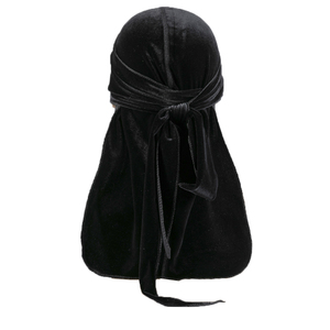 ZTZI Vente En Gros Velours Durags Pour Hommes Longue Queue Doo Rag Velours Hommes <span class=keywords><strong>Du</strong></span> Rag Bandana - Product Image 6