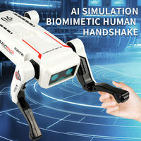 Robot chien éducatif intelligent IA, commande vocale, télécommande par téléphone portable, interaction linguistique, programmation