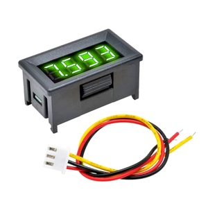 Compteur à affichage LED rouge/bleu/vert, 0.36 pouces, DC 0-100V, voltmètre numérique, Mini testeur de tension, outil d'instrumentation de précision - Product Image 6