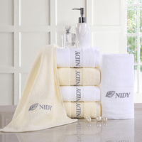 100% Cotton Hotel Face Towel Embroidery Logo Solid Color Quick-Dry & Highly Absorbent OEKO-TEX Certified Customizable Spa Gift