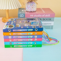 Nouvel ensemble de papeterie de dessin animé pour enfants, kit de crayons pour la rentrée scolaire, cadeau pour élèves du primaire et anniversaire, vente en gros