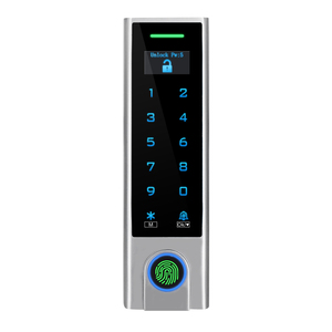 Secukey OLED màn hình hiển thị tuya Wifi 2.4G truy cập điều khiển 125kHz & 13.56MHz <span class=keywords><strong>Wiegand</strong></span> Bàn phím đọc với 58bits đầu ra - Product Image 1