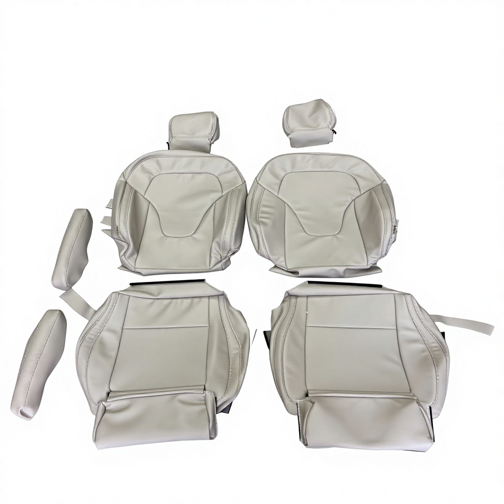 Fundas de asiento beige