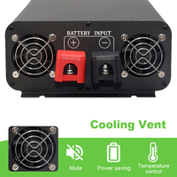 Onduleur à onde sinusoïdale pure 5000W 6000W 8000W 12000W DC 12V 24V à AC 220V 110V 50HZ 60HZ convertisseur de batterie externe onduleur solaire de voiture