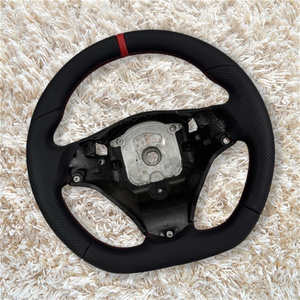 Volante de cuero de carreras perforado personalizado para modelos <span class=keywords><strong>BMW</strong></span> E46 E90 E38 E39 E83 E60 E70 E71 E72 E53 E92 volante de coche - Product Image 5