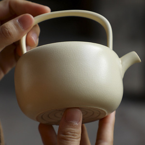 Juego de estufa de cerámica para té con tetera y tazas resistentes al calor para preparar té al aire libre - Product Image 3