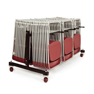 Heavy Duty Low Single Height 3 filas sillas de banquete colgante silla plegada camión - Product Image 2