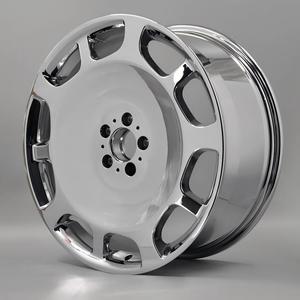 ล้อแม็กซ์ <span class=keywords><strong>Mercedes</strong></span> S600 <span class=keywords><strong>S</strong></span> 320 400 500 <span class=keywords><strong>350</strong></span> 300 แบบหมุนได้ ชุบโครเมียมใหม่ ขนาด 17 นิ้ว ล้อฟอร์จ DX327 - Product Image 2