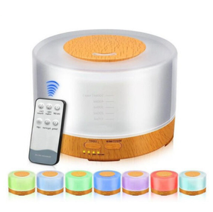 500 мл премиум ультразвуковой распылитель арома-диффузор с 7 цветов таймер и безводная происходит автоматическое отключение с пультом дистанционного управления - Product Image 2