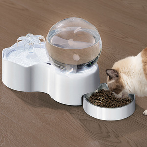 Fontaine à eau pour chat PetSafe avec circulation automatique, design arrondi, prise américaine, détachable, pour chats et chiens - Product Image 3