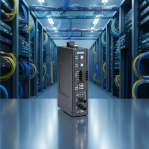 Convertidor de Medios de Fibra Óptica Moxa ICF-1150I, Conector ST, Puerto RX/TX, Uso Industrial - Product Image 3