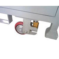AOCHEN Chariot de réparation de radiateur à usage intensif Pièces Panneau de stockage en acier Support de transport Emballage intérieur de voiture Support de protection
