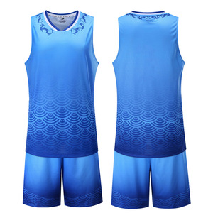 Men Basketball jerseys sweat-absorbent quick dry material design sublimation printed wholesale 2019 thermal sublimation - Product Image 1