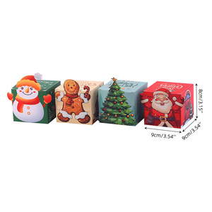Scatola Unica e Creativa per Caramelle e Dolcetti Natalizi, Confezione Regalo Piccola a Forma Speciale per le Festività - Product Image 4