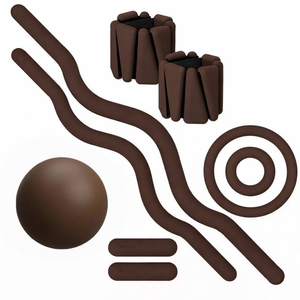 CZFIT - Juego de Bandas de Resistencia para Pilates con Logotipo Personalizado OEM, Tapete de Yoga de Goma PU, Bandas de Tela para Glúteos, Kit de Yoga y Pilates - Product Image 2