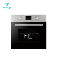 Four encastrable électrique 70L au design classique avec minuterie, four de cuisson haut de gamme pour cuisine, OEM ODM