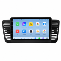 Android Car Player Layar Sentuh Stereo Radio GPS Navigasi Bluetooth WiFi DSP CarPlay untuk Subaru Legacy 2004-2009