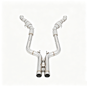 Downpipe de haute qualité avec bouclier thermique 200/300 cellules pour Mercedes-Benz <span class=keywords><strong>S</strong></span> 65 AMG W222 6.0L <span class=keywords><strong>V12</strong></span> bi-turbo 2015-2019 - Product Image 1