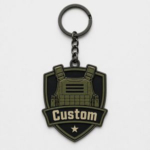 Porte-clés personnalisés en gros de haute qualité, chaînes tactiques, design souvenir, pour fans de plein air - Product Image 2