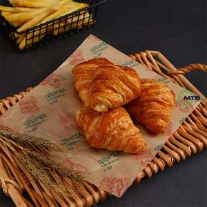 Papier ciré personnalisé pour aliments, papier résistant à la graisse pour hamburgers et sandwichs, pour l'emballage alimentaire - Product Image 2