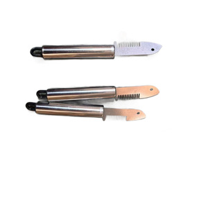 มีดผักสแตนเลส ใบมีดอเนกประสงค์ ขนาด 4-5.9 นิ้ว เคลือบเงาสูง เครื่องมือครัว - Product Image 5