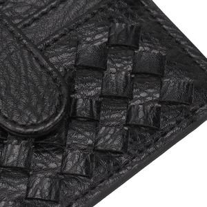 Cartera Minimalista Delgada de Cuero PU Tejido con Bloqueo RFID y Cierre de Botón para <span class=keywords><strong>Hombre</strong></span> y Mujer, Precio de Fábrica Boshiho - Product Image 5