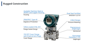 EJX Series Original Yokogawa EJX910A Multivariable for Differential Static & Mass Flow <b>Measurement</b> - Product Image 6