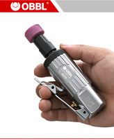 Mini-meuleuse pneumatique droite modèle 6676, 22000 tr/min, légère, pour le débavurage du métal, la réparation de moules et le polissage