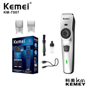 Tondeuse à cheveux électrique Kemei Km-7507 avec lame réglable et écran LED pour usage en salon - Product Image 4