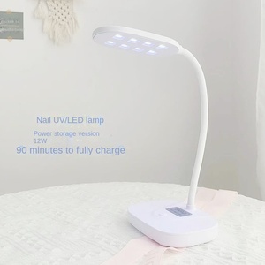 Lampe UV de bureau pliable à piles pour séchage rapide des ongles, lumière LED pour le durcissement du gel, idéale pour les salons de manucure - Product Image 4