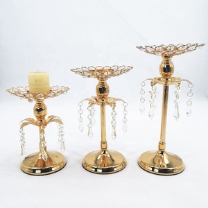 Wedding Crystal <strong>Lotus</strong> <strong>Candle</strong> <strong>Holder</strong> - Product Image 3