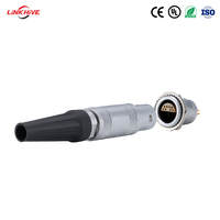 Connecteurs auto-bloquants push-pull en laiton chromé LINKHIVE pour batteries automobiles, LED et PCB, 6A 10A, à connexion rapide