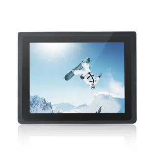 15 17 touch schermo lcd Business Win10 per interni di colore nero 10 punti capacitivo monitor pannello industriale pc