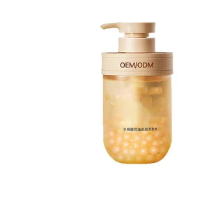 Champú con ácido salicílico Oem Odm para control de grasa y eliminación de caspa para cabello graso, unisex, botella grande - Product Image 1