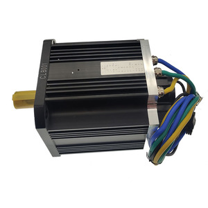 มอเตอร์เซอร์โว DC แบบไร้แปรงถ่านแม่เหล็กถาวร 48V 5000W 1500RPM 31.8Nm 260mm พร้อมเอนโค้ดเดอร์แบบ Absolute สำหรับเรือ - Product Image 1