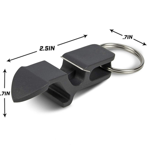 Abridor de Botellas Portátil Mini con Logotipo Personalizado, Abridor de Latas de Bebidas 4 en 1, Llavero de Plástico ABS, Herramienta <span class=keywords><strong>para</strong></span> Abrir Botellas de Cerveza - Product Image 2