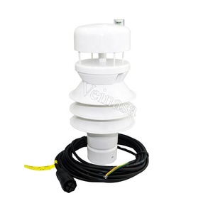 เวเนซา-THRWP-02 เครื่องวัดความเร็วลมอเนกประสงค์สำหรับอุตสาหกรรมกลางแจ้ง RS485 เซ็นเซอร์วัดปริมาณน้ำฝนและลม สถานีตรวจอากาศอัตโนมัติ เวเนซา-THRWP-02 - Product Image 2